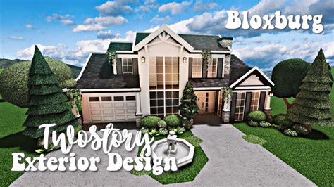 Bloxburg Home Layout Exterior