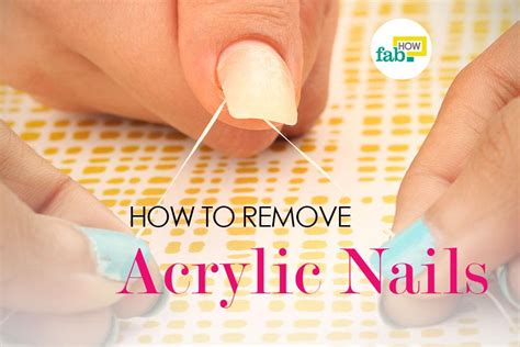 How To Remove Acrylic Nails