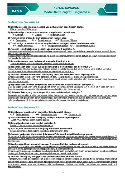 Skema Jawapan Geografi Tingkatan 4 Image